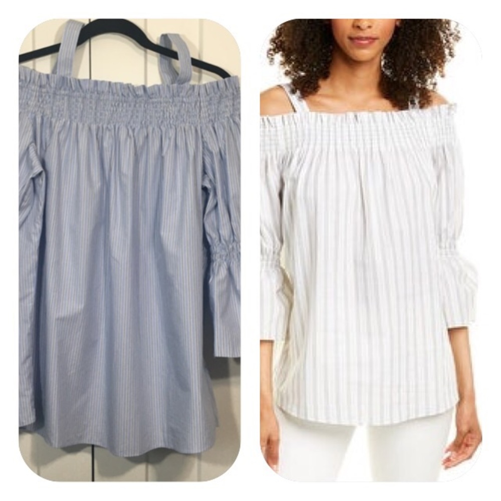 Tyler Boe Emerson Convertible Blouse,  SZ L